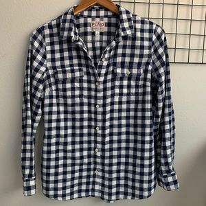 Old Navy Plaid Lightweight Flannel